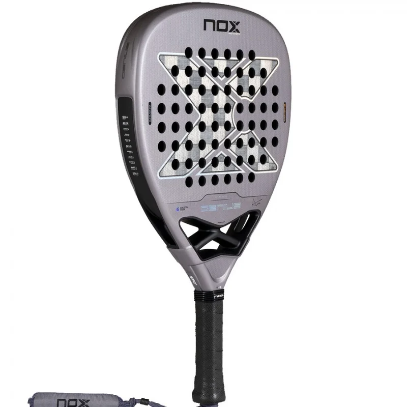 NOX Genius Attack 18K Alum by Agustín Tapia 2027 Padel Racket