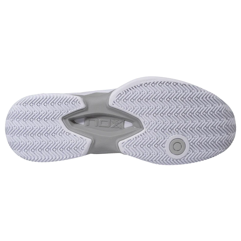 Nox AT10 LUX White/Grey Padel Shoes