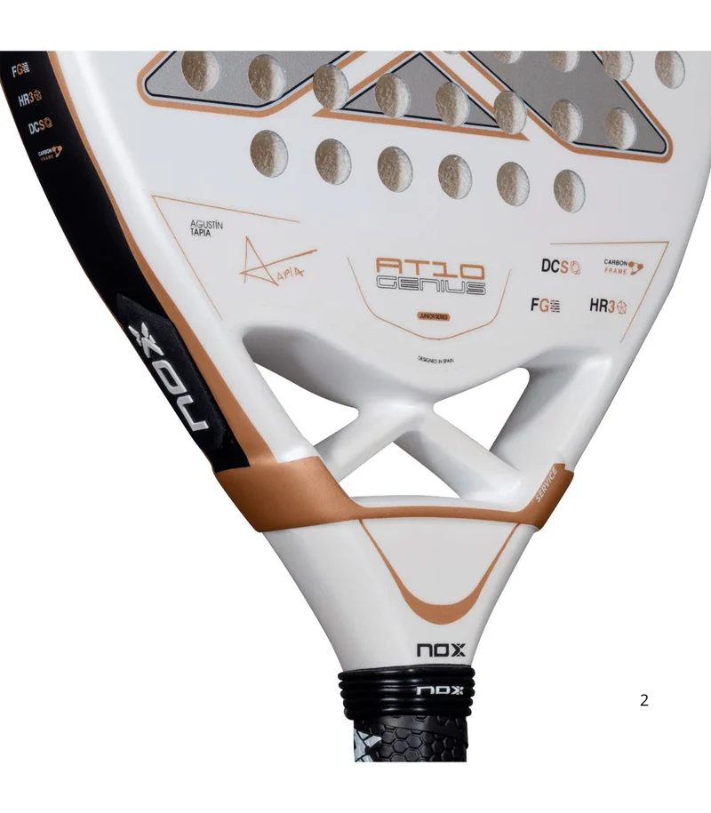 Nox AT10 Genius JR Padel Racket by Agustín Tapia