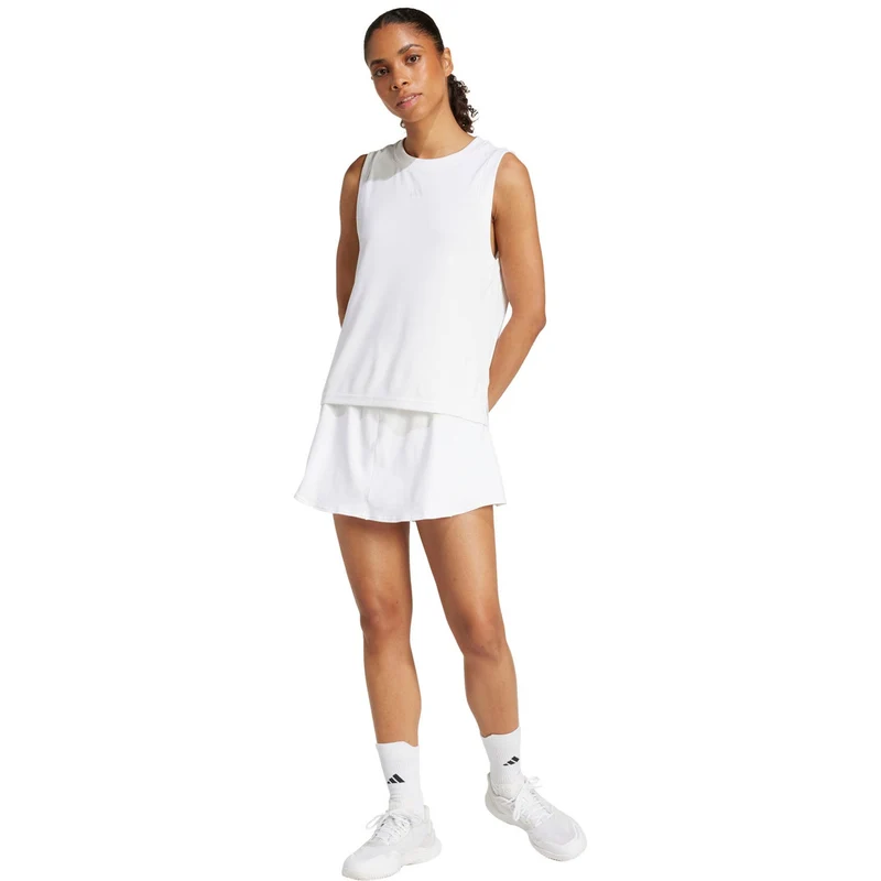 Adidas Match White Skirt Set W