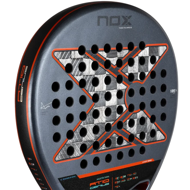 NOX AT10 Genius 18K Alum 2025 – Padelschläger