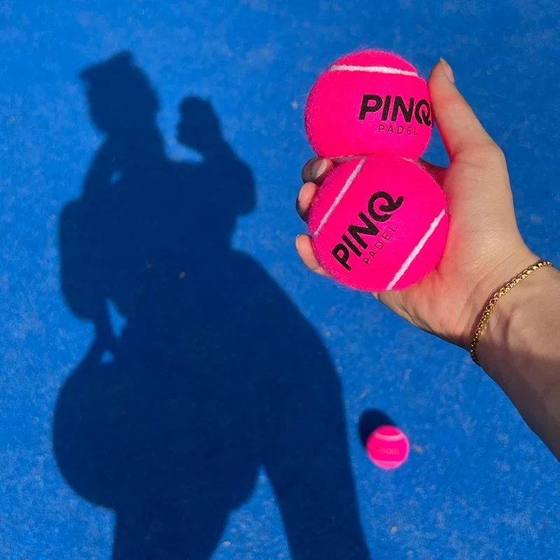PINQ Padel Balls - Pink