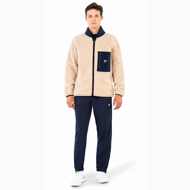 SHERPA FULL ZIP JACKET SAND