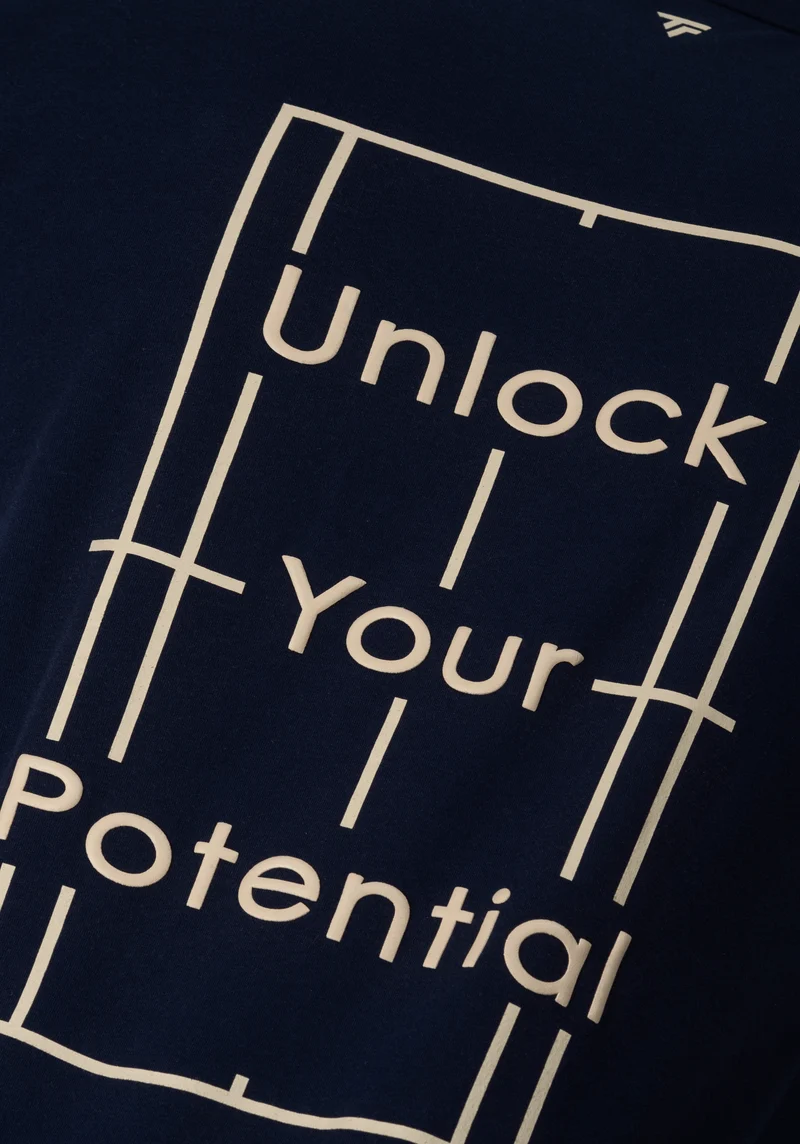 T-SHIRT GRAPHIC TEE HOMME MARINE