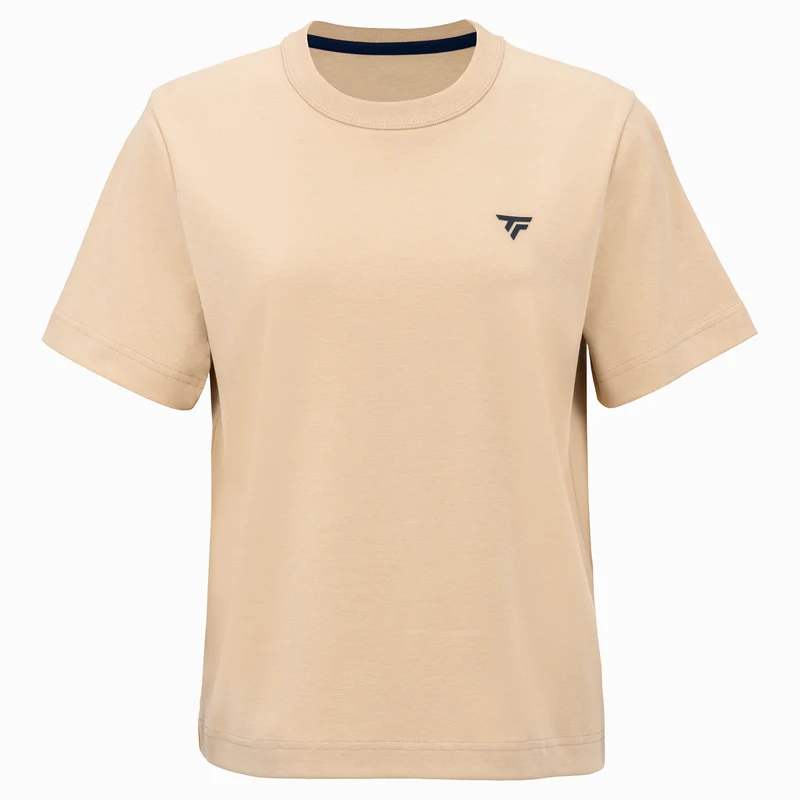 T-SHIRT GRAPHIC TEE FEMME SAND