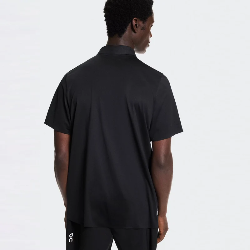 Court Polo Herren - schwarz