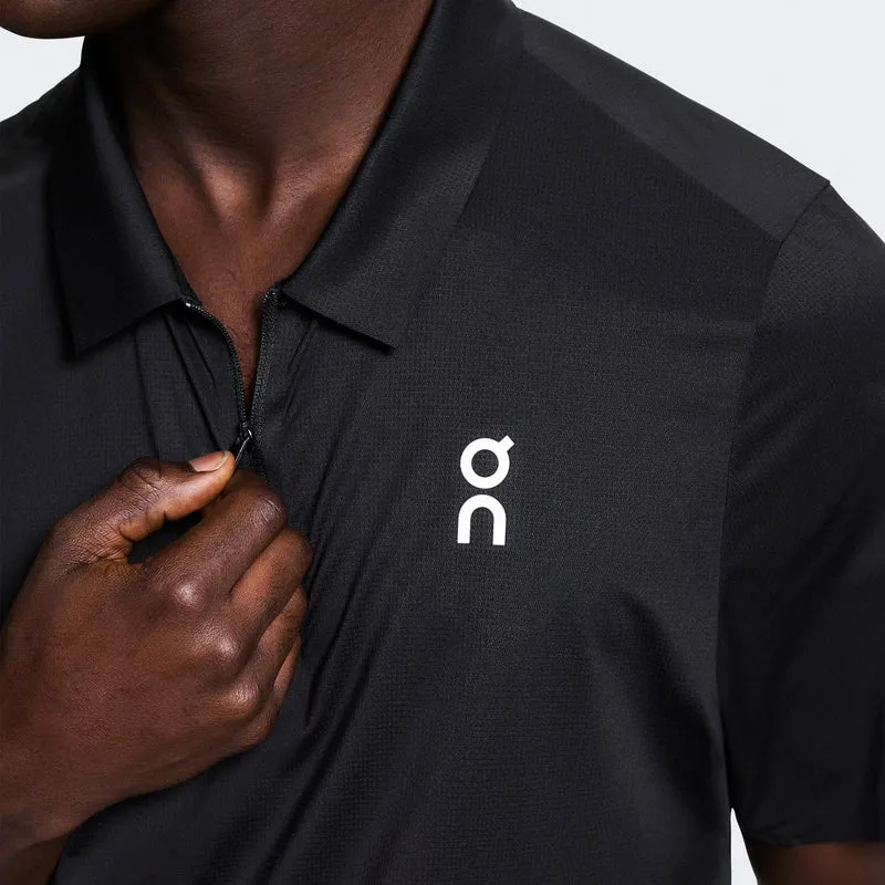 Court Polo Herren - schwarz