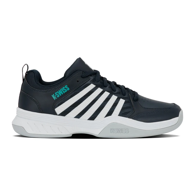 Court Express 2 Teppichschuh Herren - schwarz, weiß