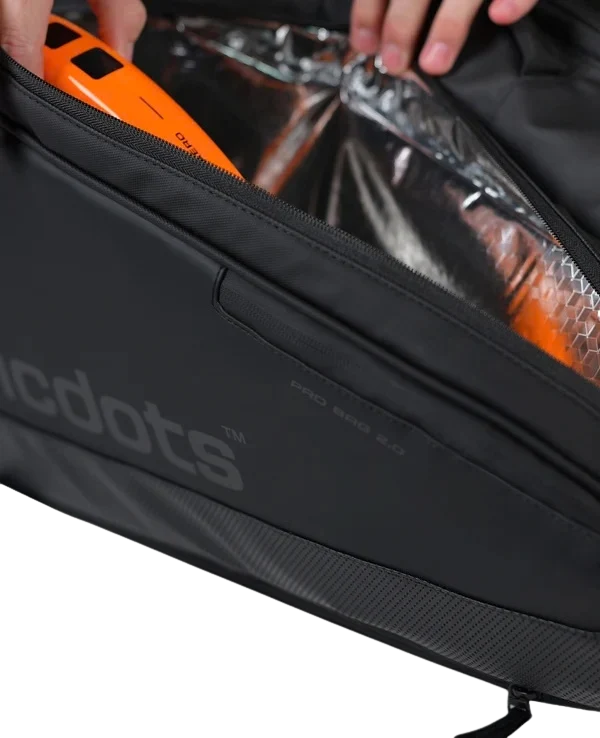 nordicdots Pro Padel Bag 2.0 Stealth Black