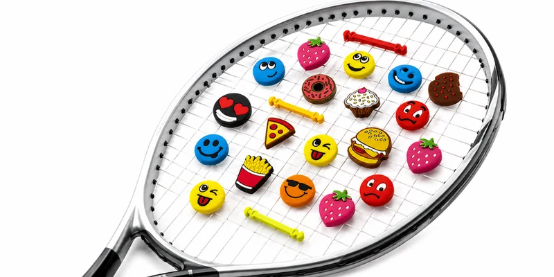 Topspin Tennisdämpfer Smiley Gelb
