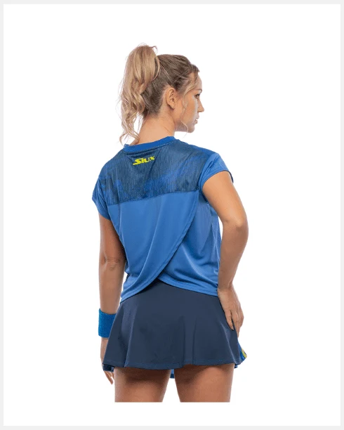 Siux T-shirt Billow DonkerBlauw Dames