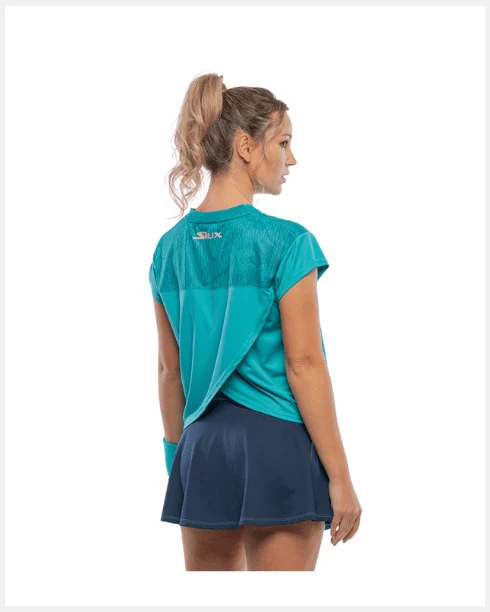 Siux T-shirt Billow Turquoise Dames