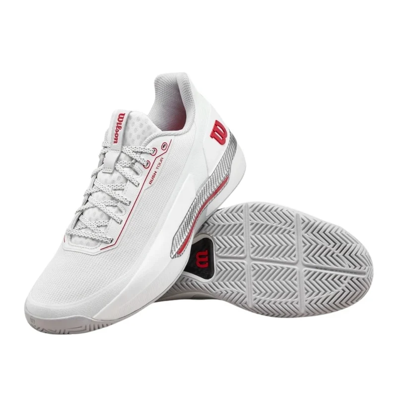 Wilson Rush Tour 5 CTC (Bright White/Wilson Red/Microchip)