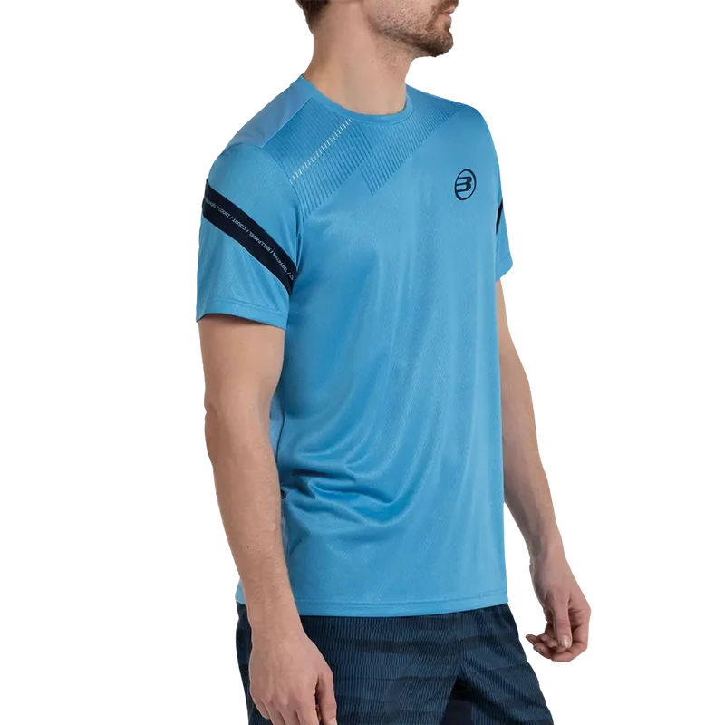 Camiseta Bullpadel Casul Azul Claro 2026