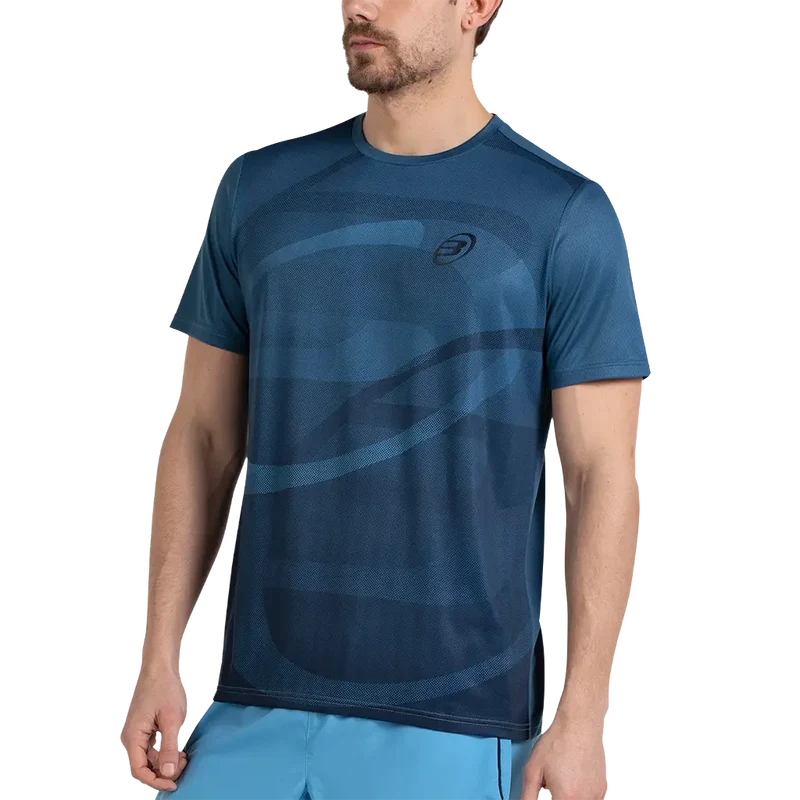 Camiseta Bullpadel Cayon Azul Atomico 2026