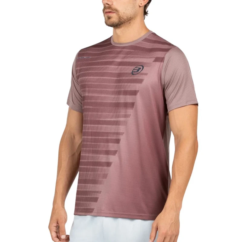 Bullpadel T-shirt Cori Heren Bruin
