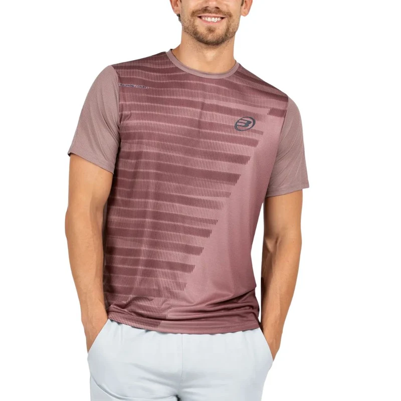 Bullpadel T-shirt Cori Heren Bruin