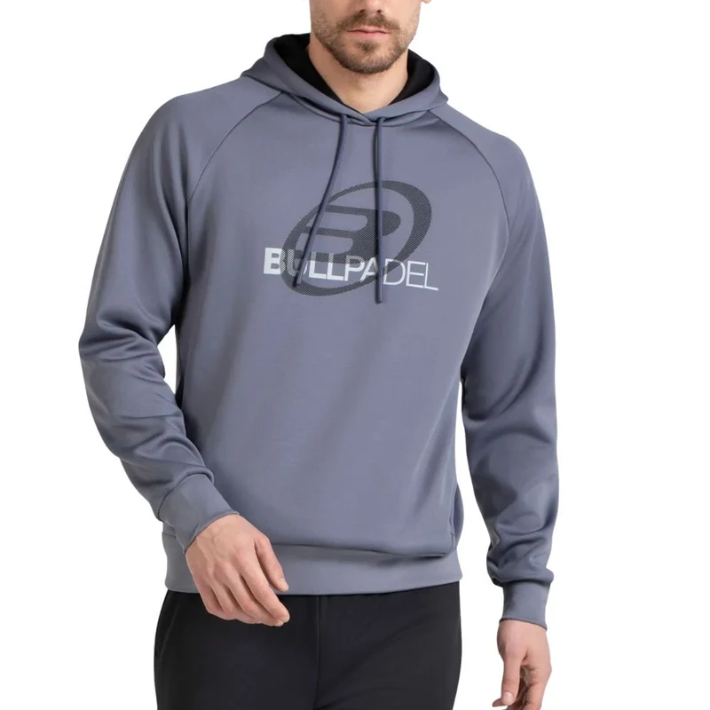 Bullpadel Hoodie Eira Heren Donkergrijs