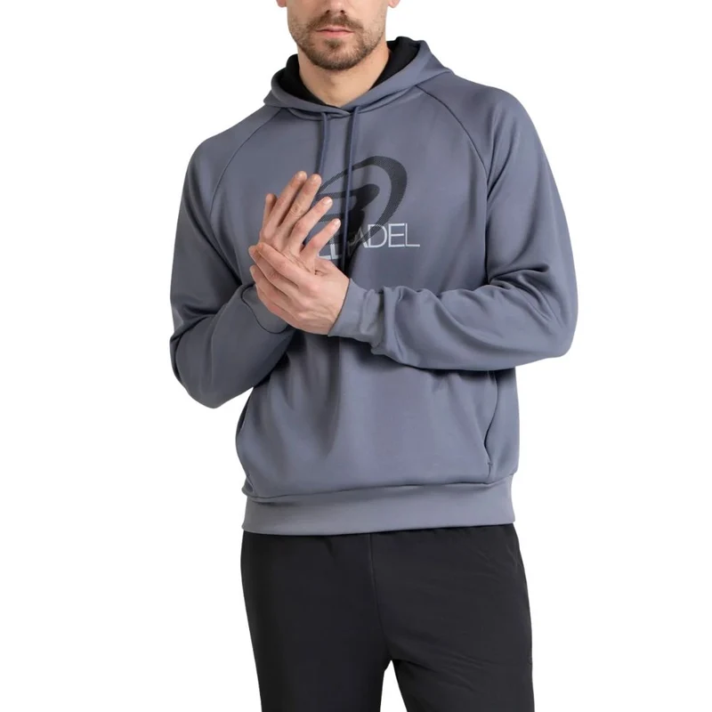 Bullpadel Hoodie Eira Heren Donkergrijs