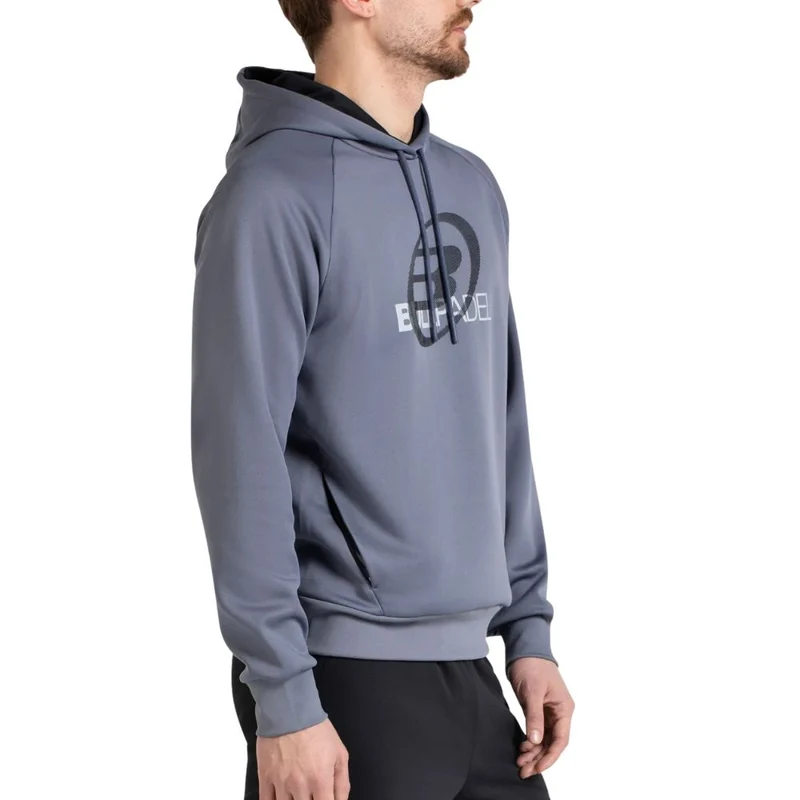 Bullpadel Hoodie Eira Heren Donkergrijs