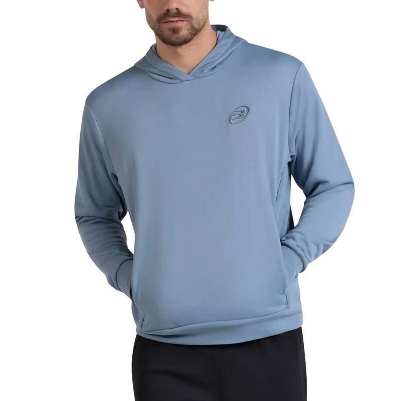 Bullpadel Hoodie Elian Heren Blauw