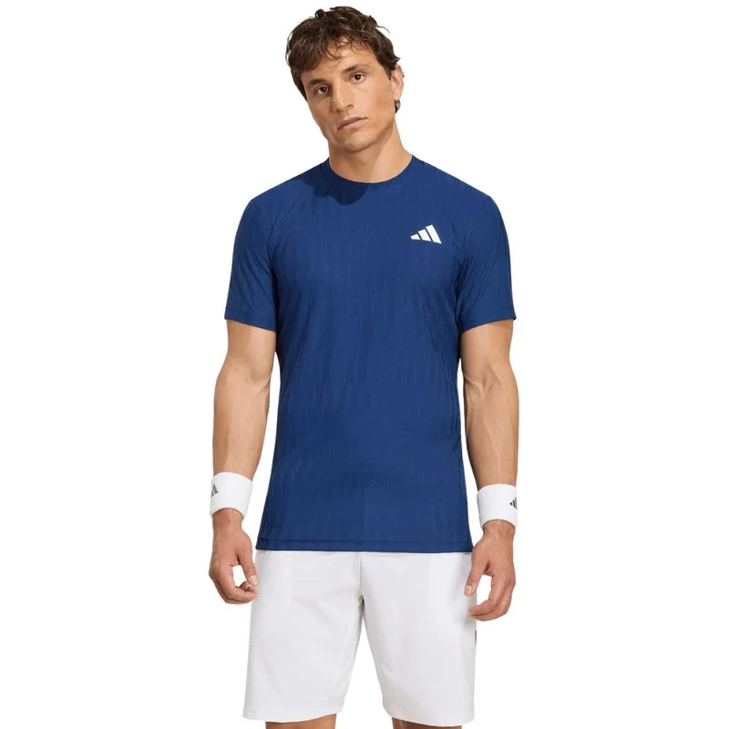 Adidas T-Shirt Freelift Tee Heren Donkerblauw