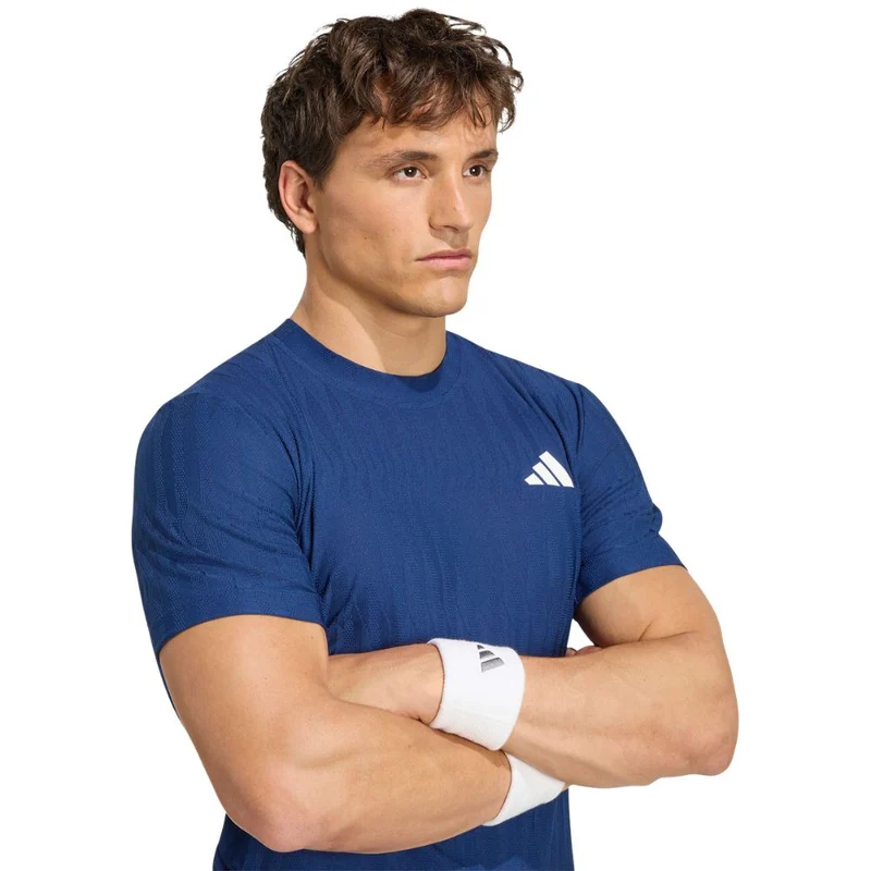 Adidas T-Shirt Freelift Tee Heren Donkerblauw