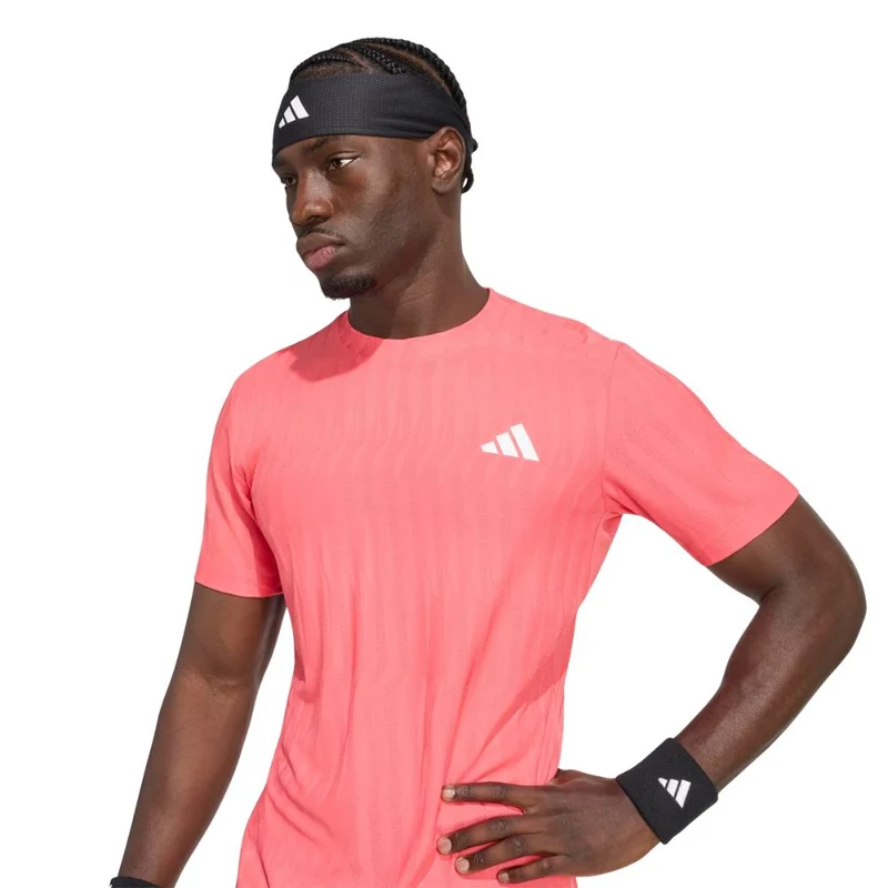 Adidas T-Shirt Freelift Tee Heren Roze
