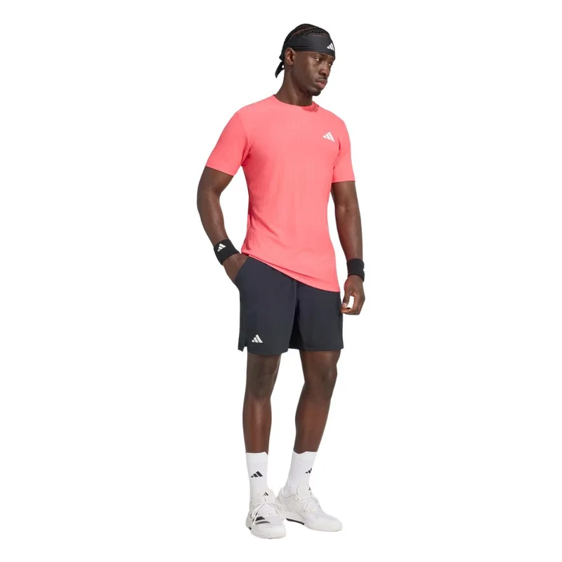 Adidas T-Shirt Freelift Tee Heren Roze