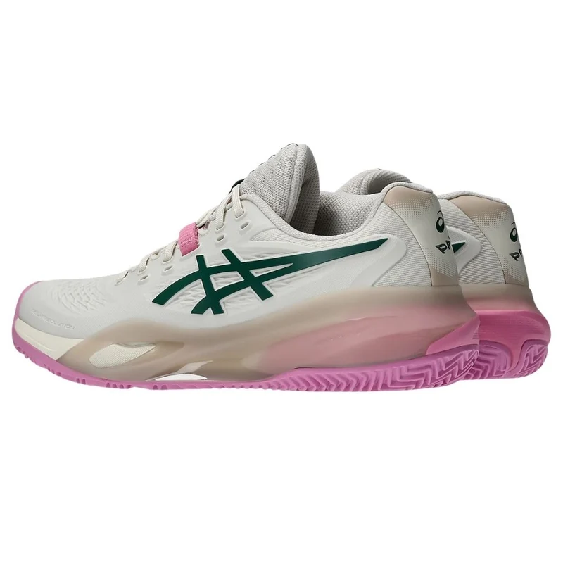 Asics Padelschoen Gel Resolution X Padel Dames Beige