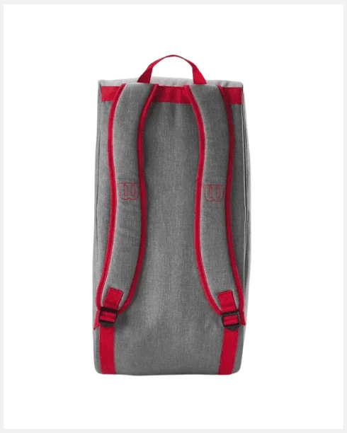 Wilson Team Padelschlägertasche Grau/Rot
