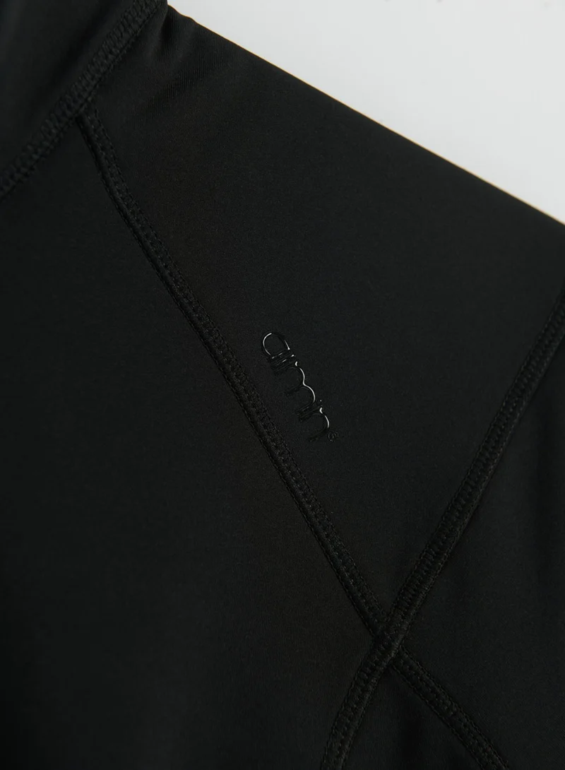 Black Warming Zip Jacket
