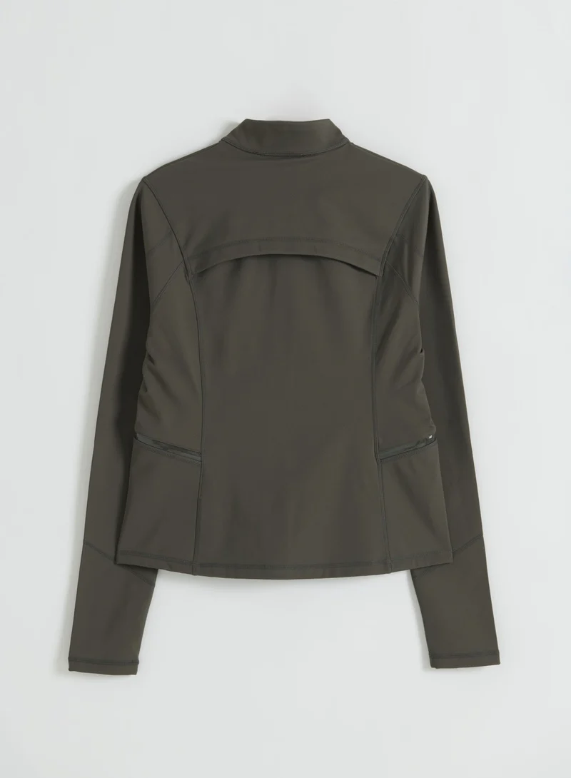 Dark Ivy Warming Zip Jacket