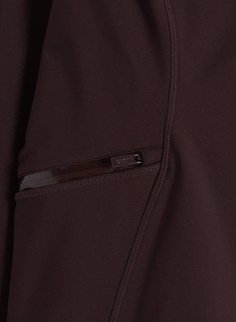 Cacao Warming Zip Jacket