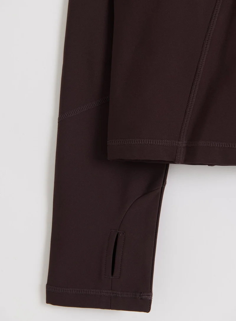 Cacao Warming Zip Jacket