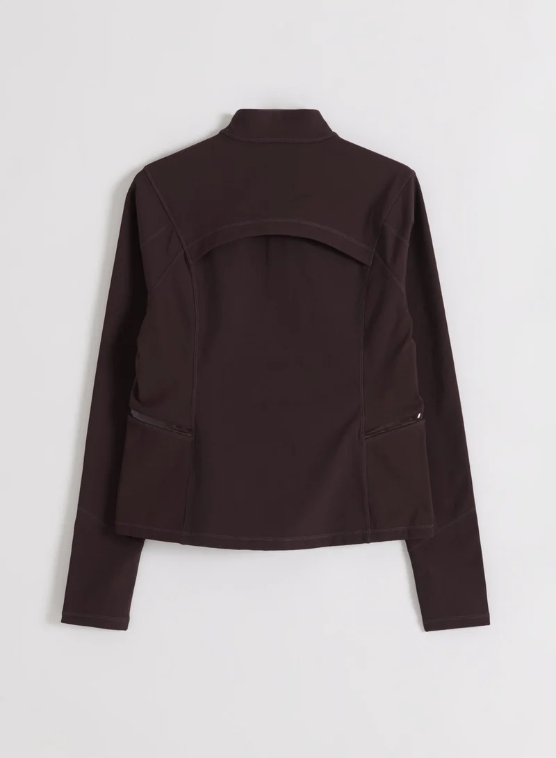Cacao Warming Zip Jacket