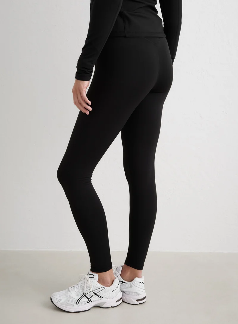 Black Warming Tall Tights