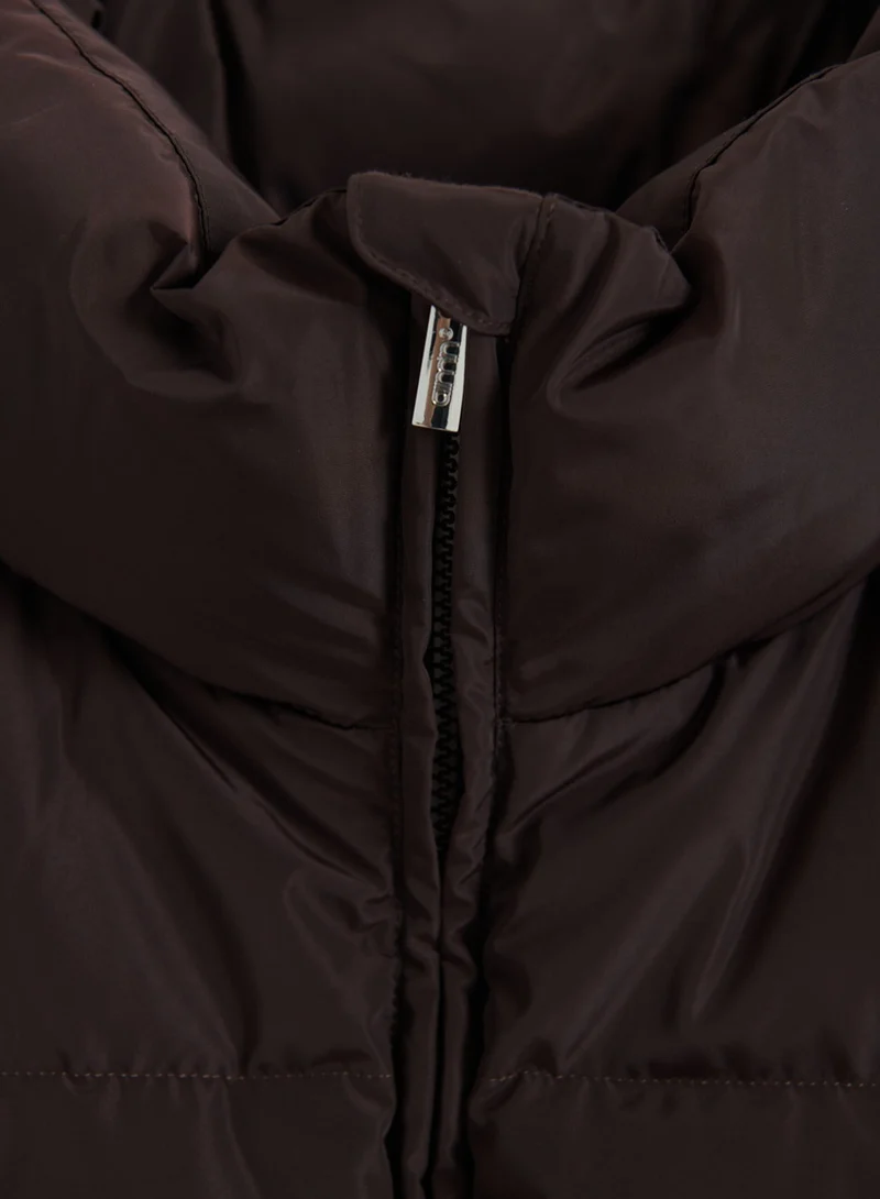 Cacao Moment Puffer Vest