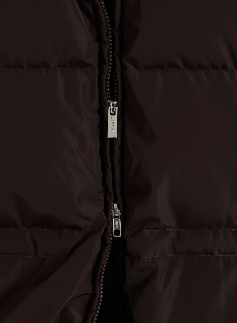 Cacao Moment Puffer Vest