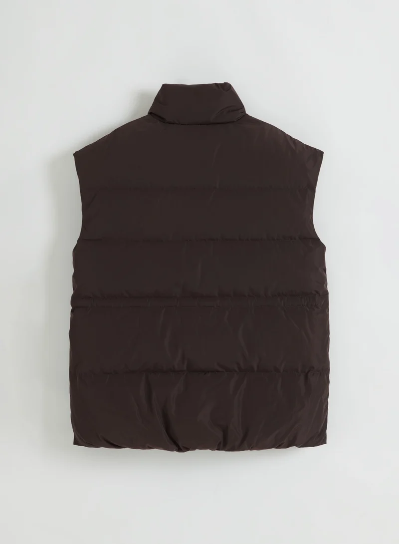 Cacao Moment Puffer Vest