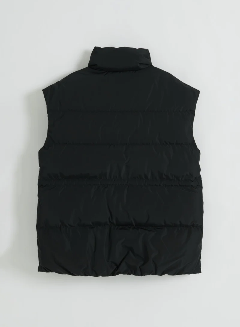 Black Moment Puffer Vest