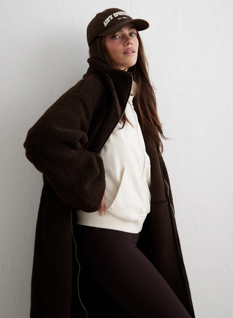 Chocolate Pile Coat