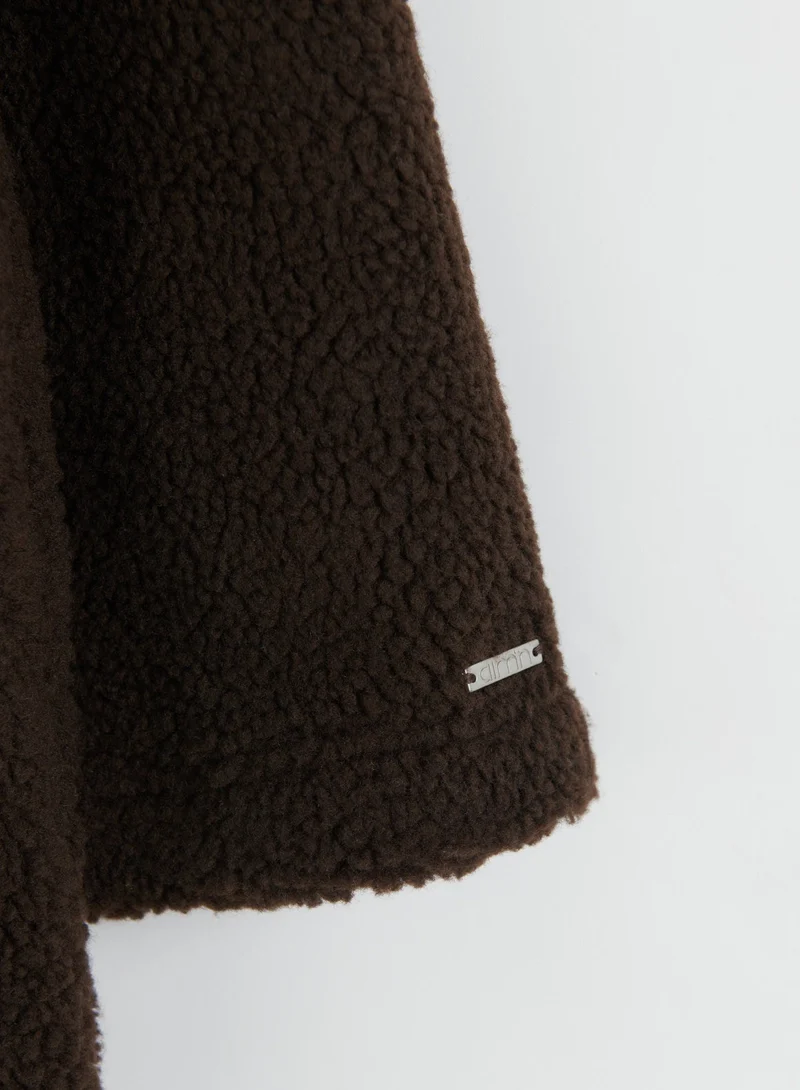 Chocolate Pile Coat