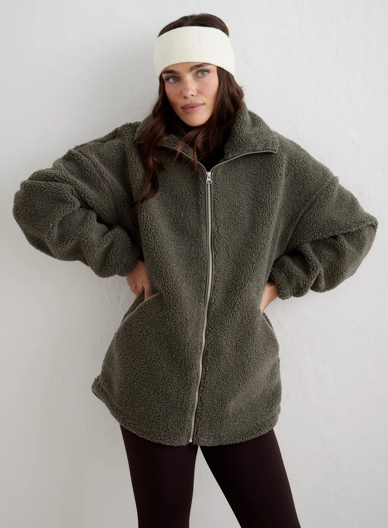 Dark Ivy Pile Jacket