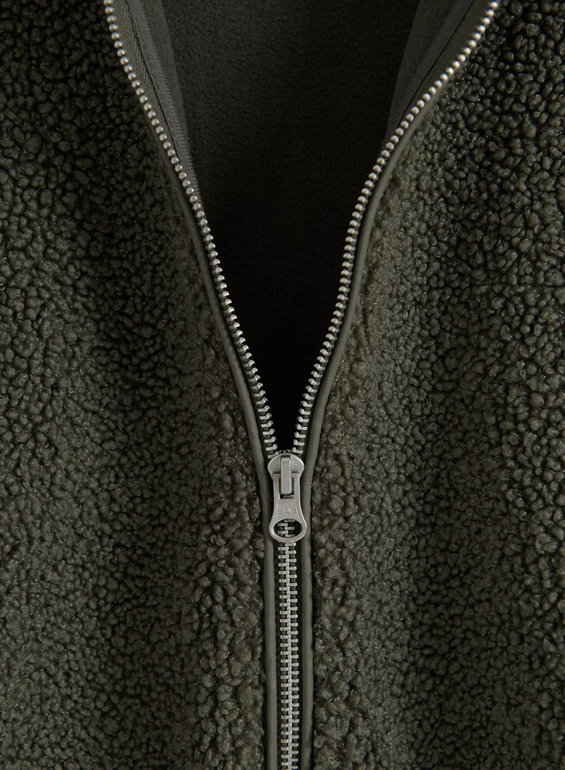 Dark Ivy Pile Jacket