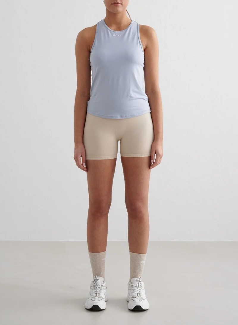 Cloudy Blue Soft Basic Singlet