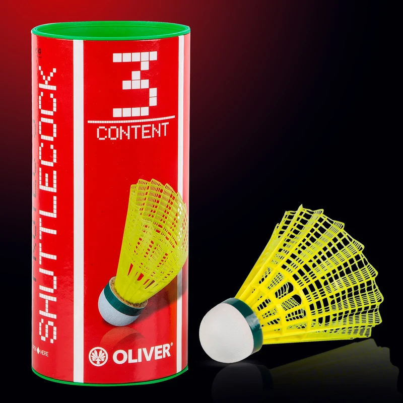 Badminton Bälle Pro-Tec 5 / 3er grün