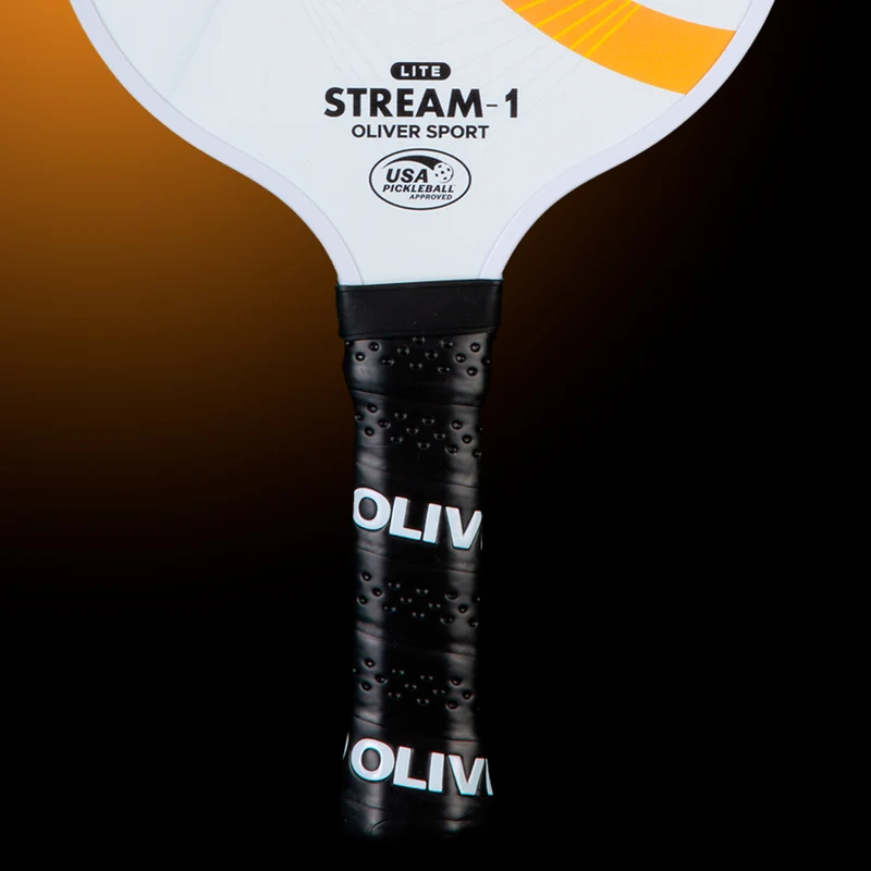 PICKLEBALL SCHLÄGER - STREAM-1 LITE Weiss/Orange