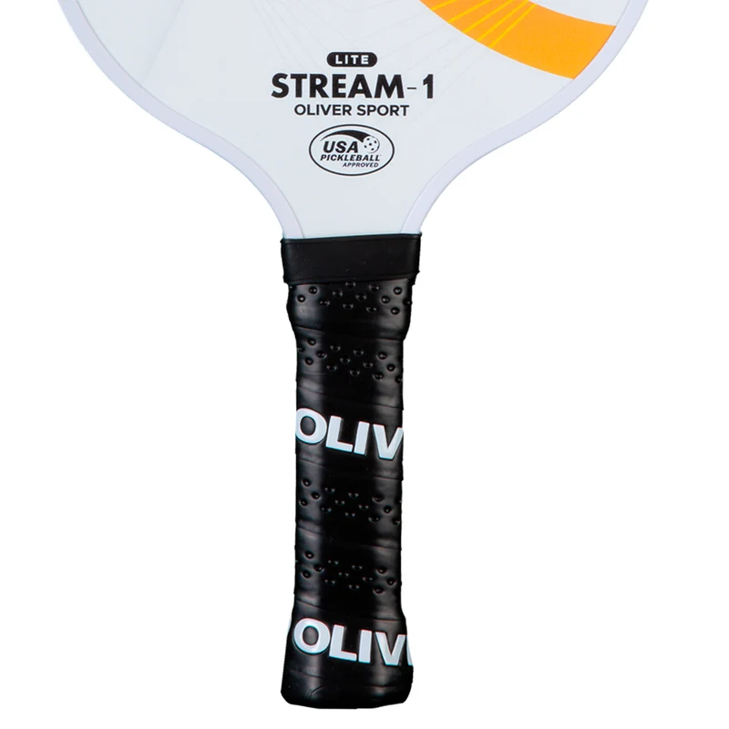 PICKLEBALL SCHLÄGER - STREAM-1 LITE Weiss/Orange