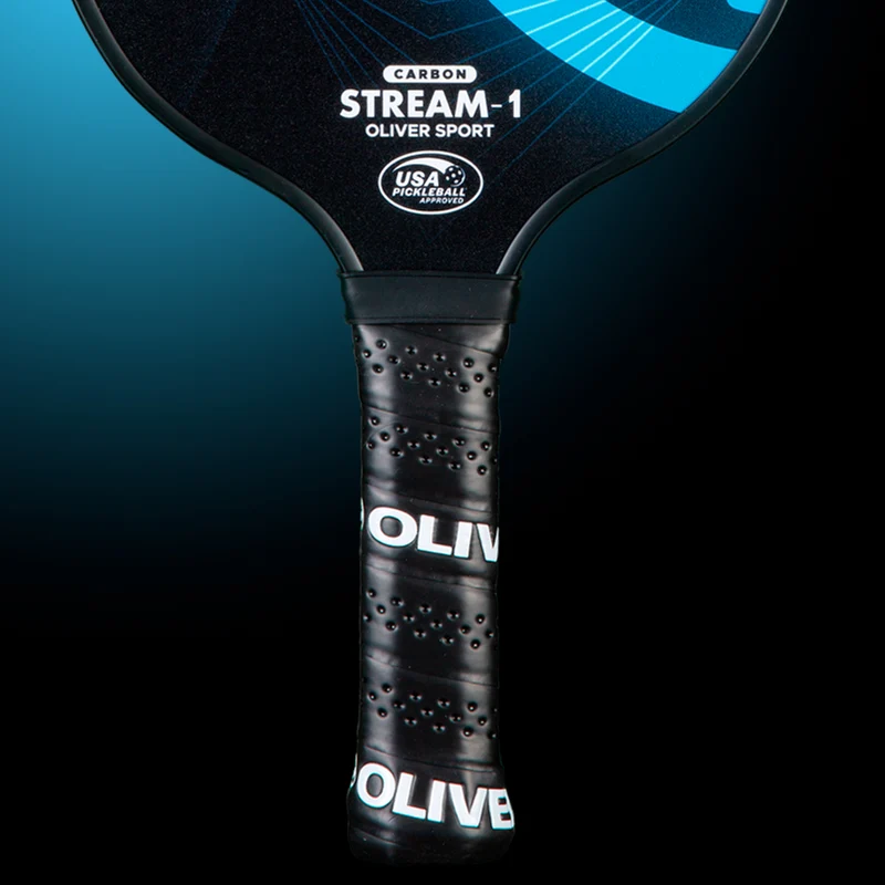 PICKLEBALL SCHLÄGER - STREAM-1 CARBON Schwarz/Blau